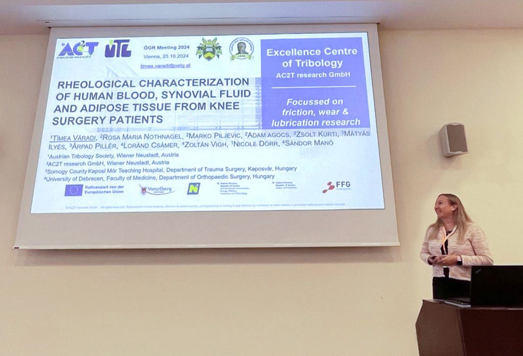Dr. Timea Varadi at the Conference